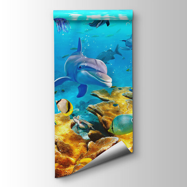 Group of fish swimming in the water