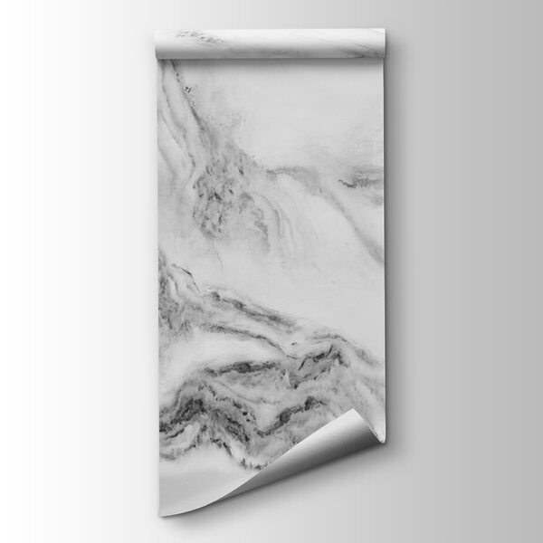 Monochrome marble abstract pattern design