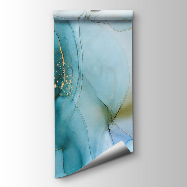 Flowing colors in calming hues