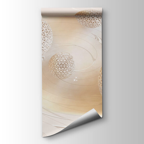 White balls with holes on it