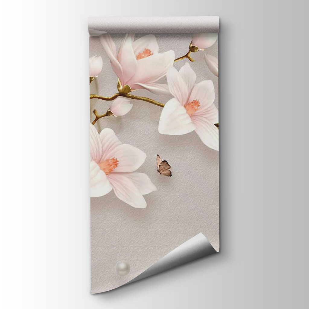 Delicate blossoms on gentle branches