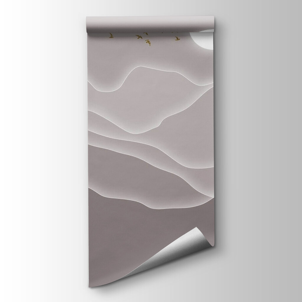 Group of birds flying over mountains