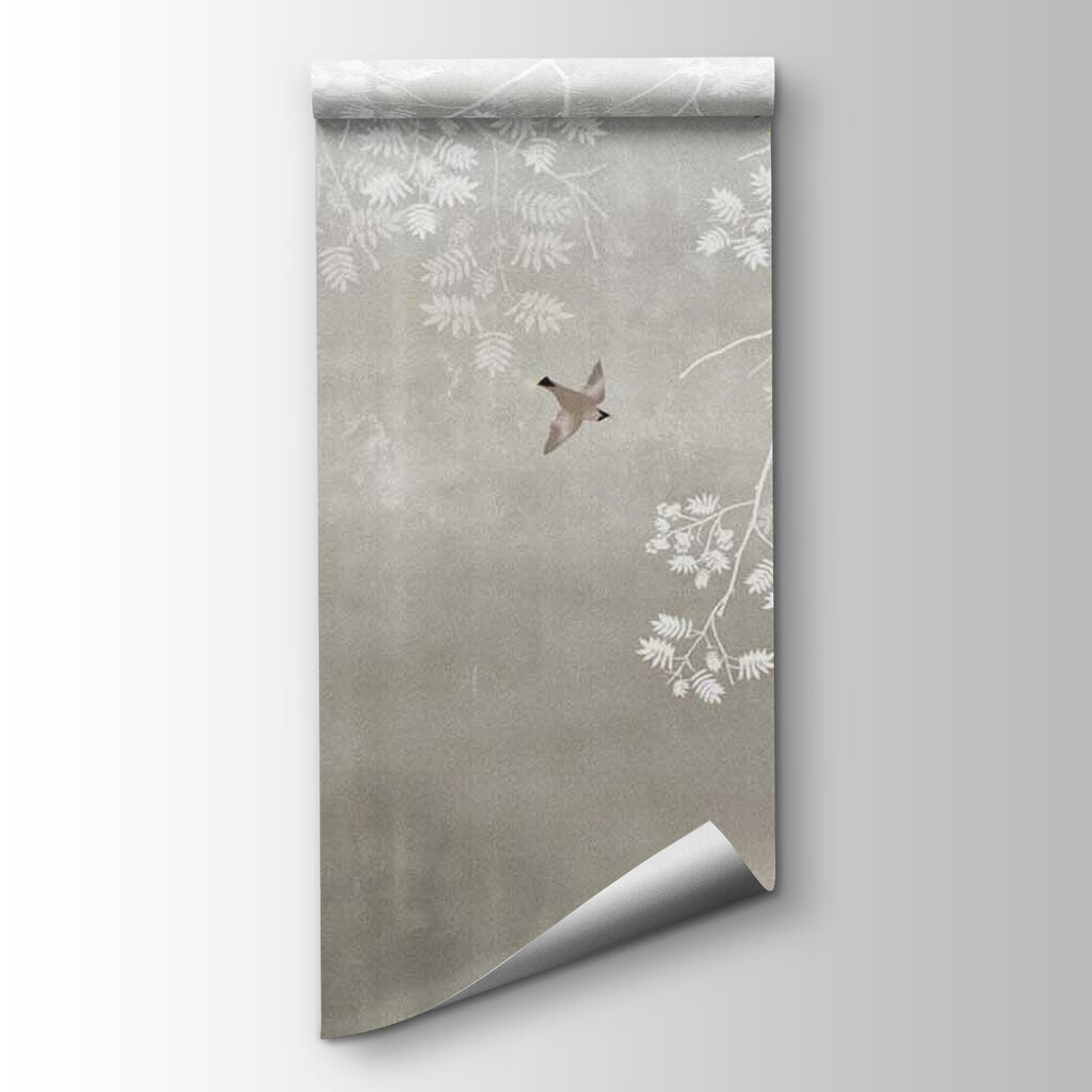 Birds flying birds on branches