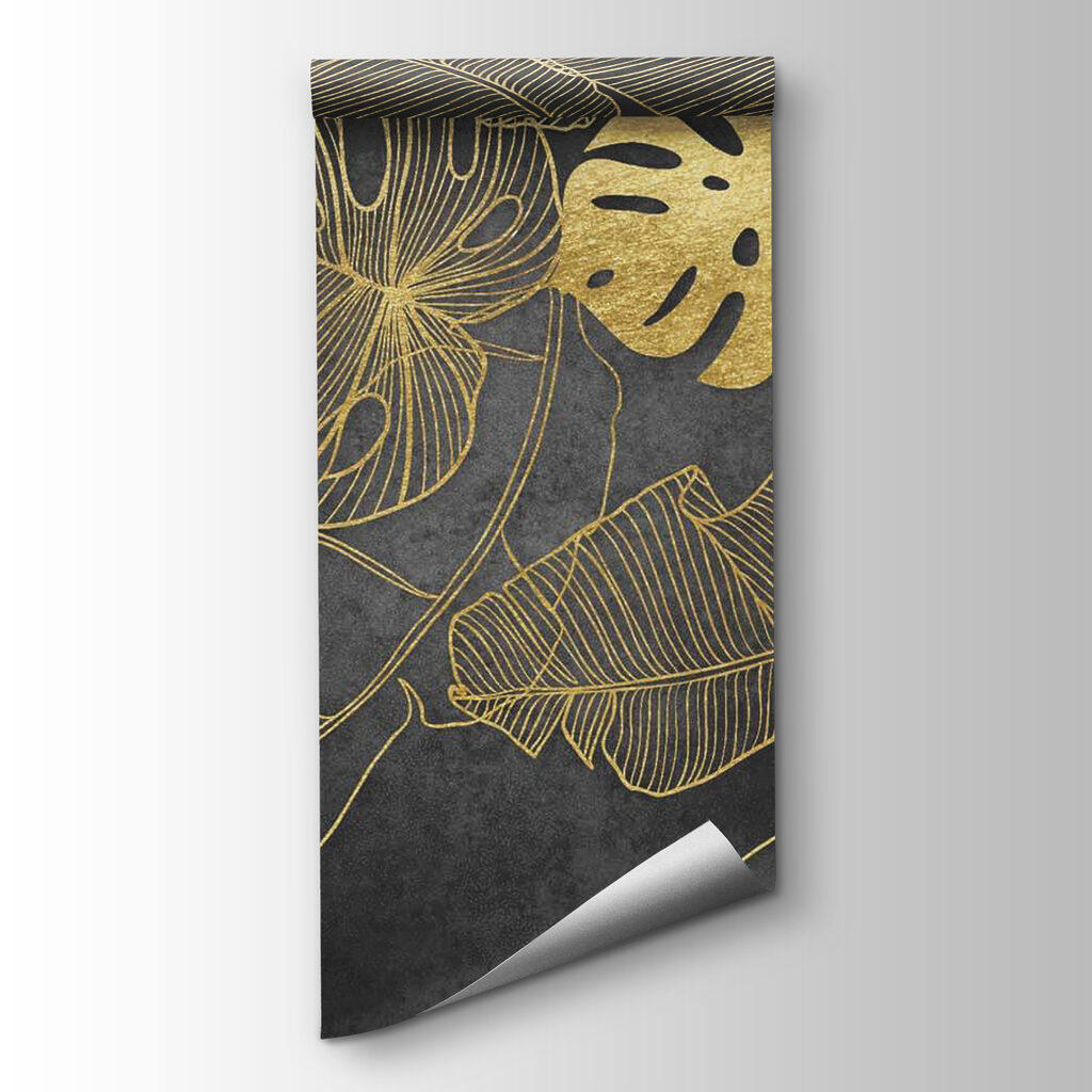 Foliage on a textured background