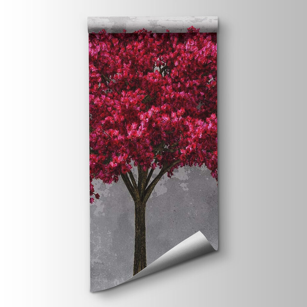 Tree with pink flowers