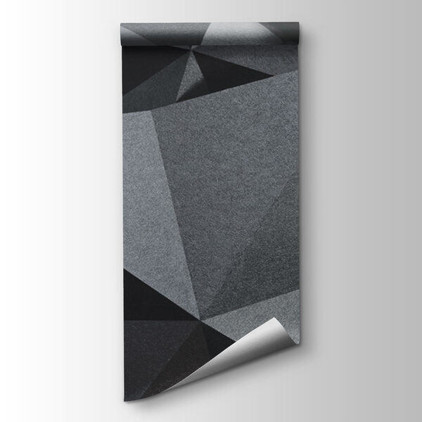 Group of black and grey triangles