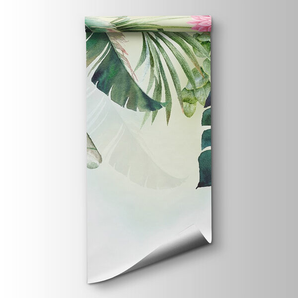 Fresh blooms and vibrant greens embrace