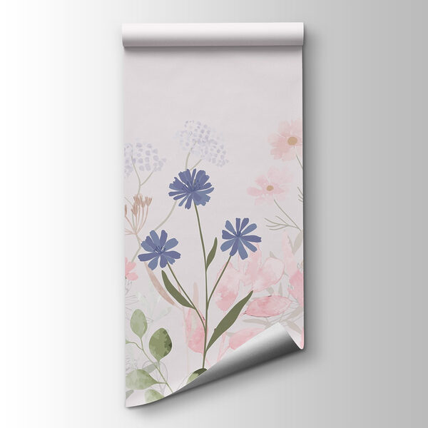 Delicate blooms in soft pastels