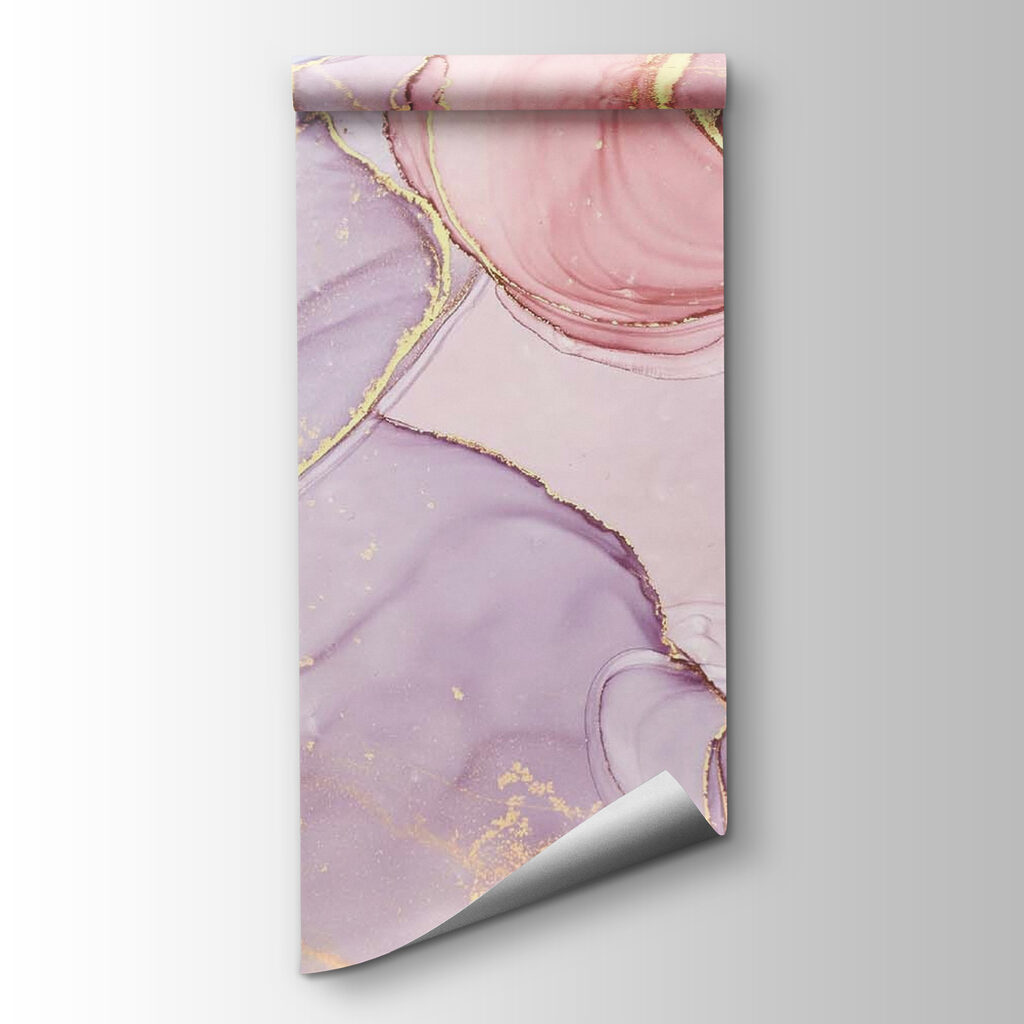 Pastel swirls and flowing textures