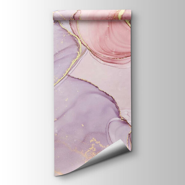 Pastel swirls and flowing textures