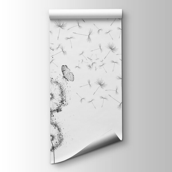 Group of butterflies flying in the air