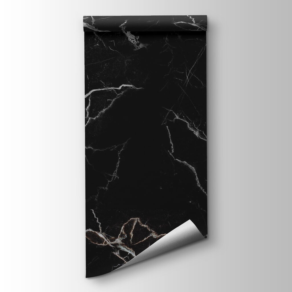 Black and white marble Black and white marble