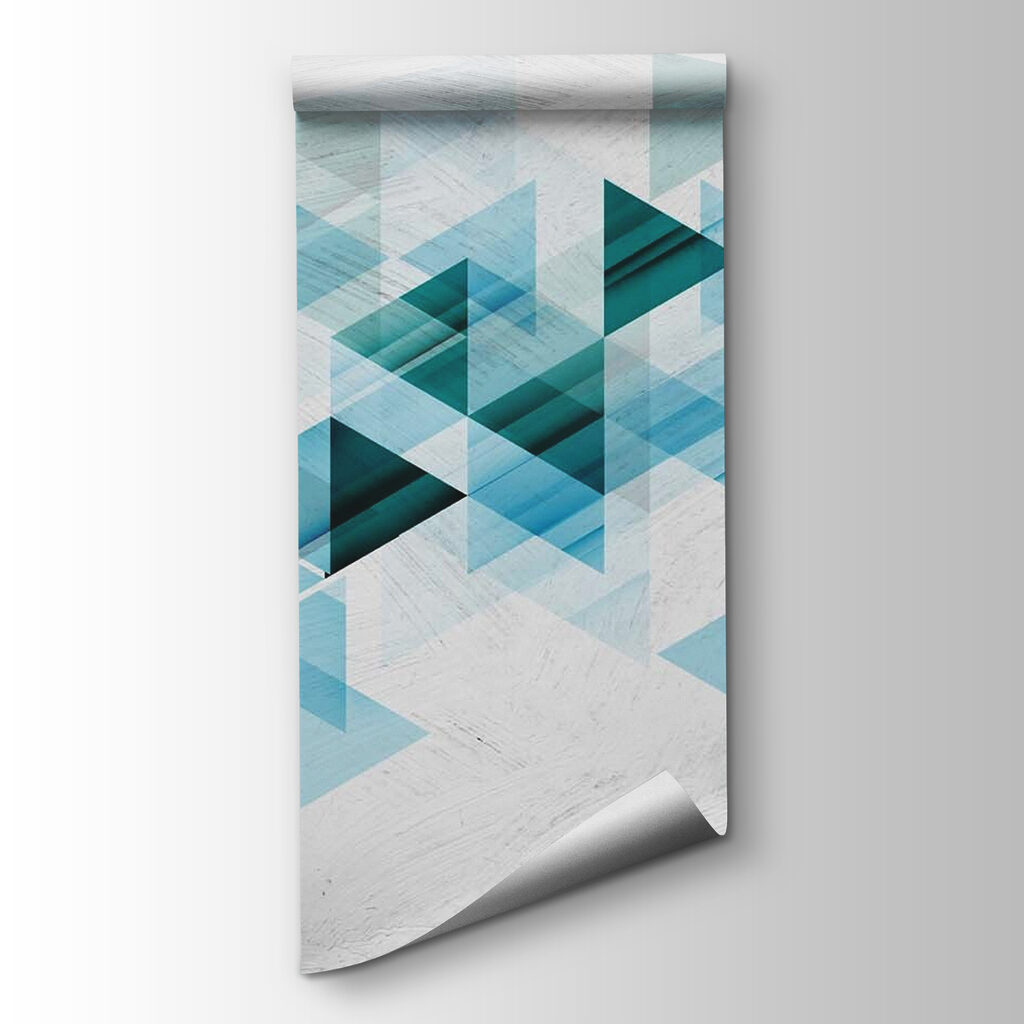 Blue and green triangles Blue and green triangles