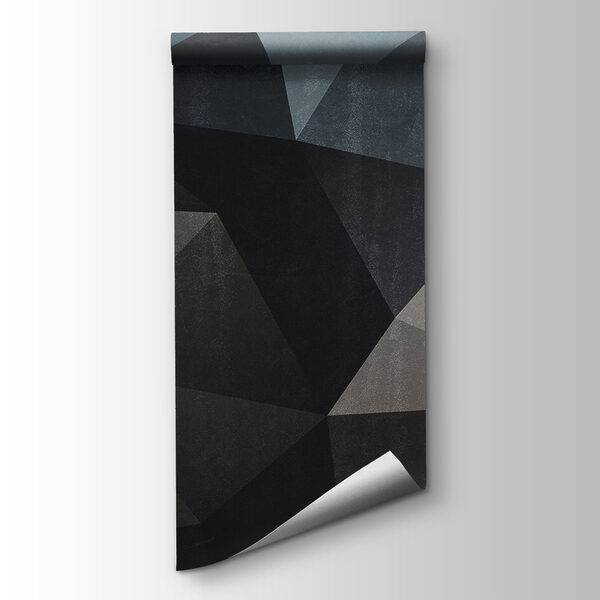 Black and grey triangle pattern