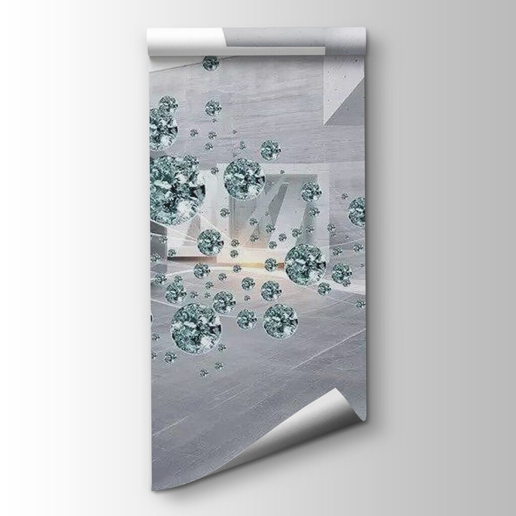 Large diamond cluster in a room