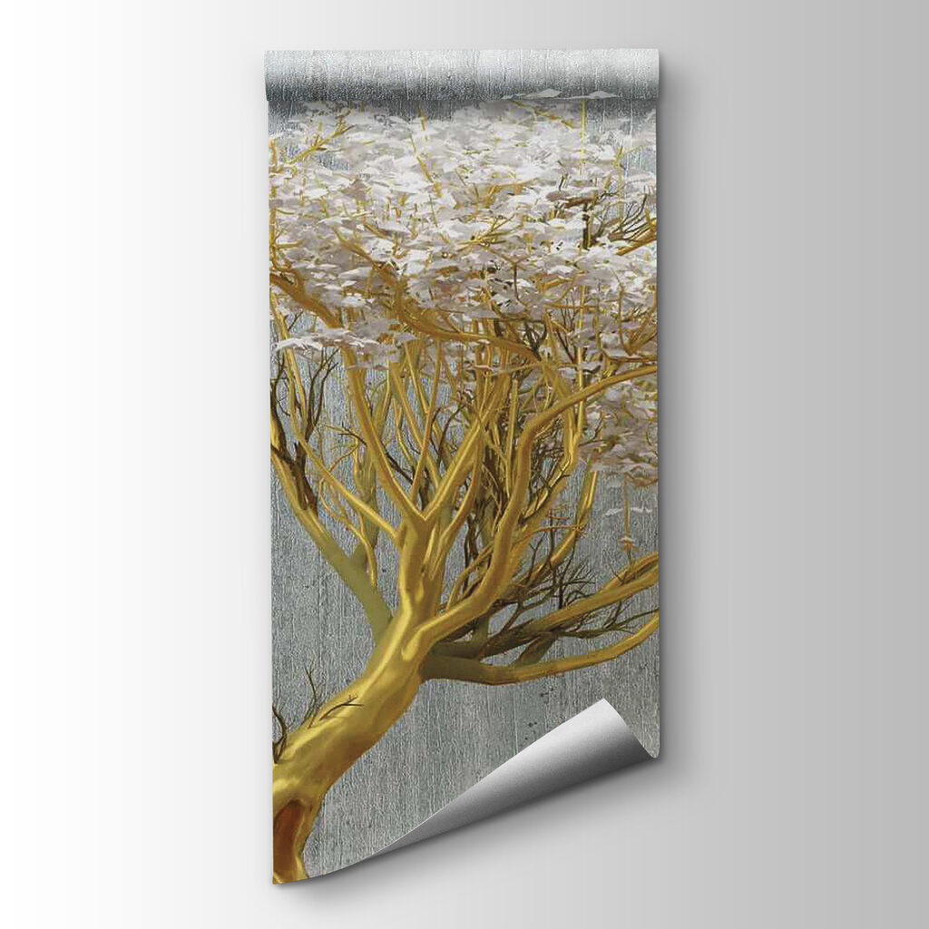 Tree with white flowers