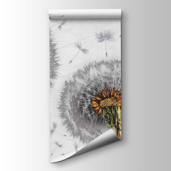 Dandelions dispersing into the breeze