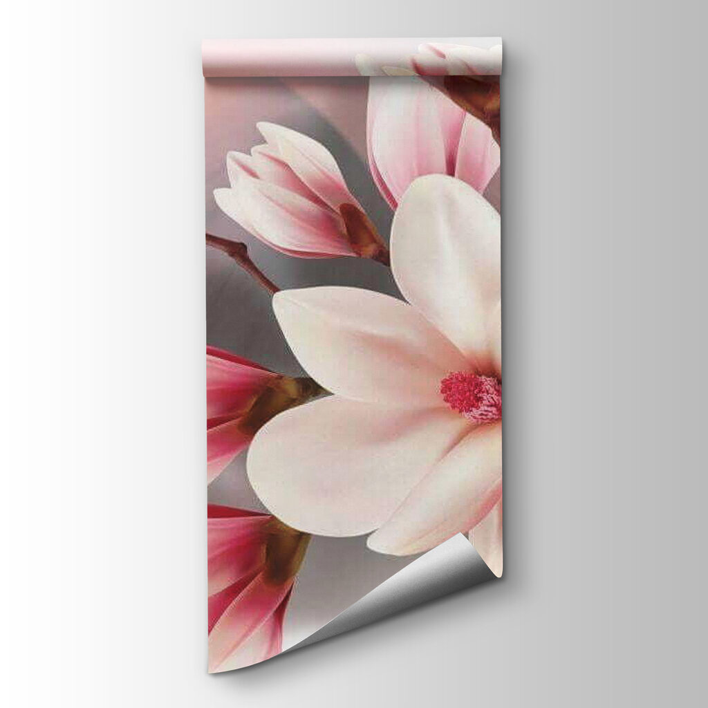 Soft petals in gentle embrace