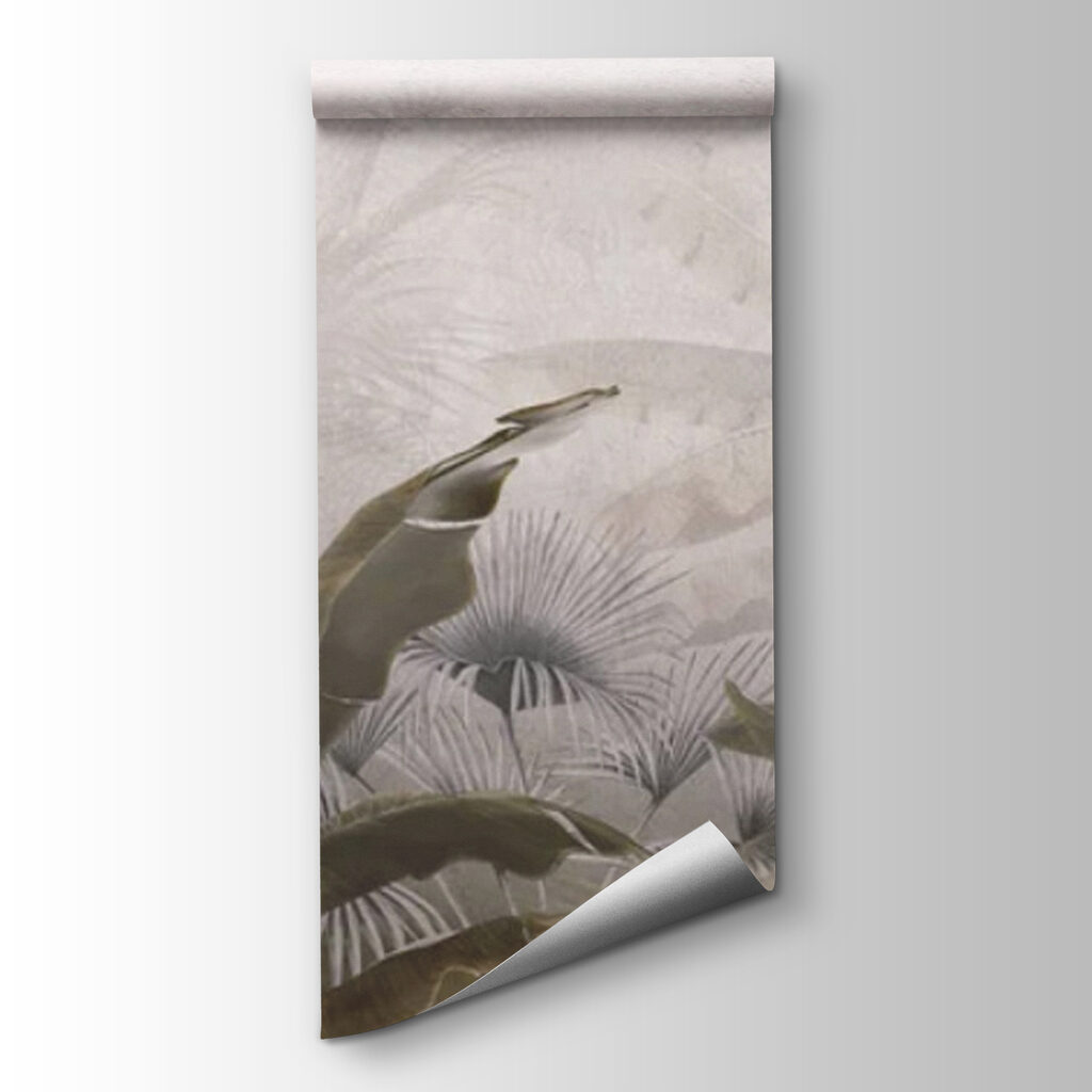 Serene tropical foliage backdrop