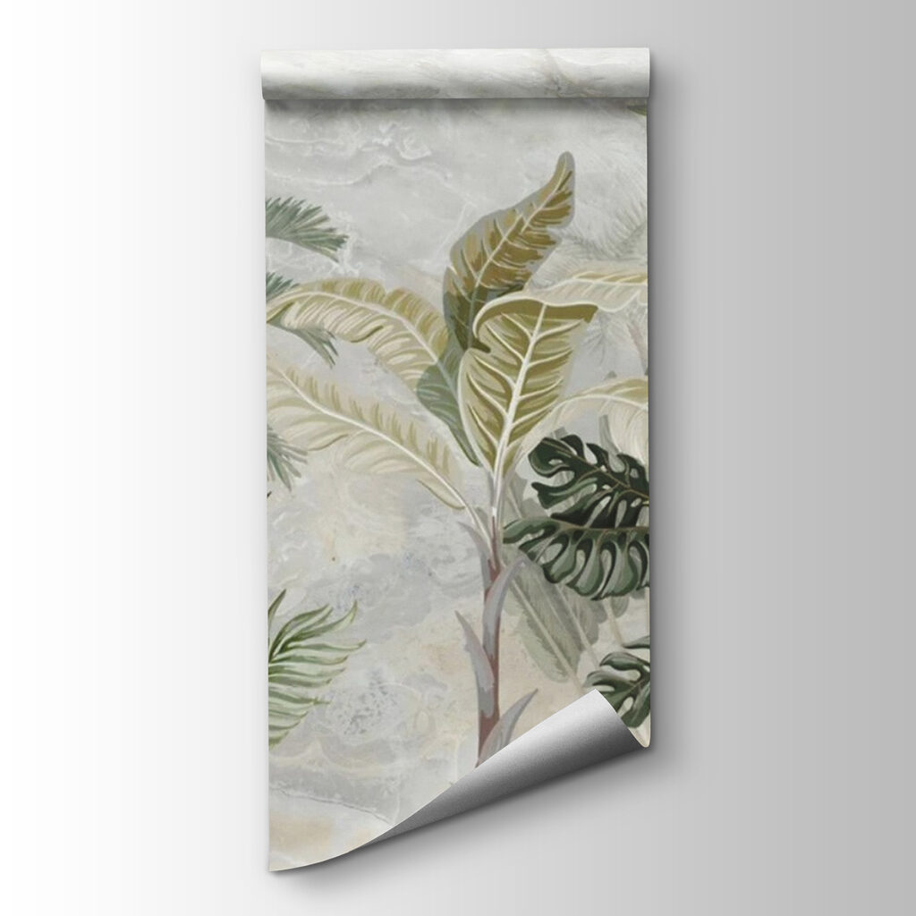 Wallpaper with palm trees