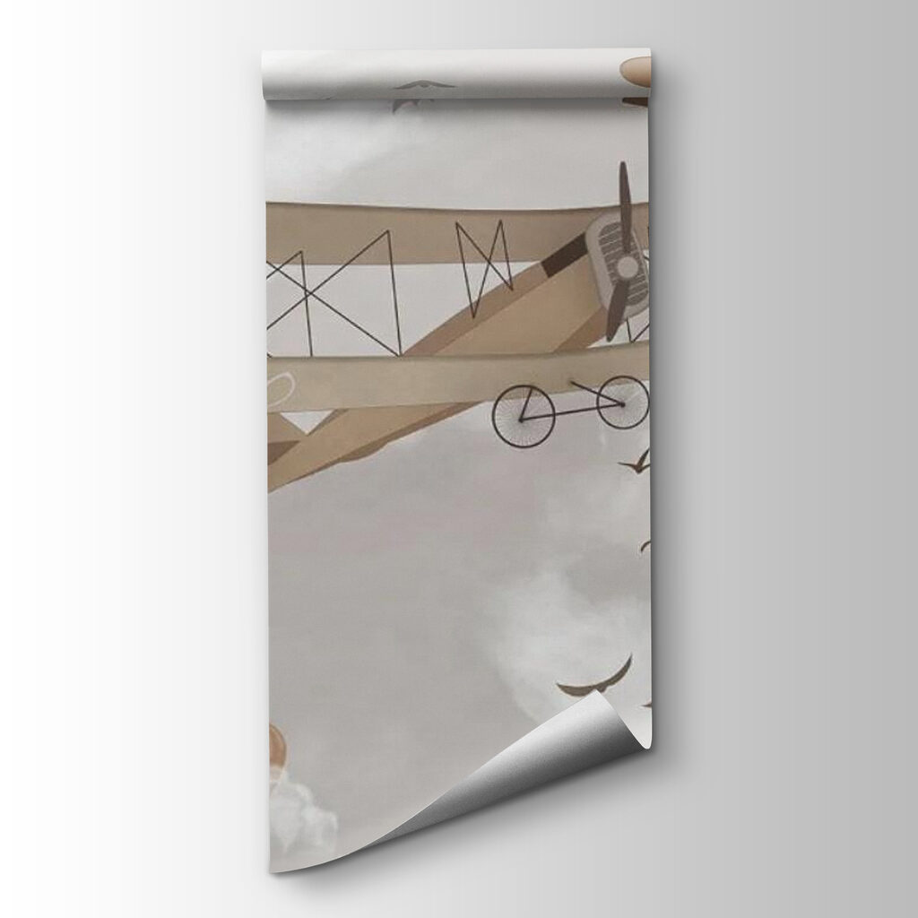 Group of airplanes in the sky