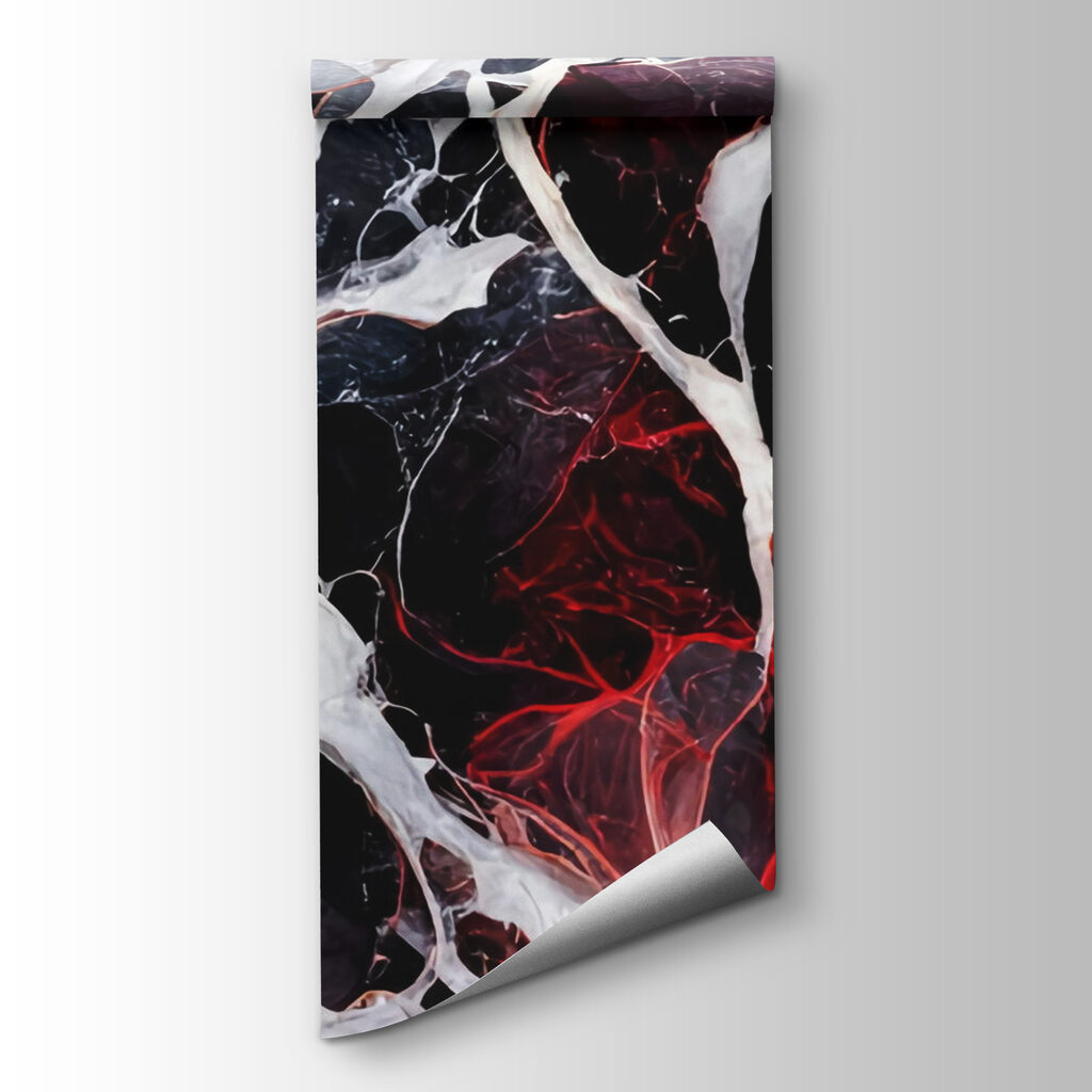 Abstract pattern in rich colors