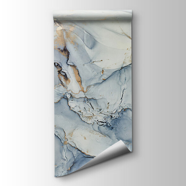 Soft hues in fluid abstract art