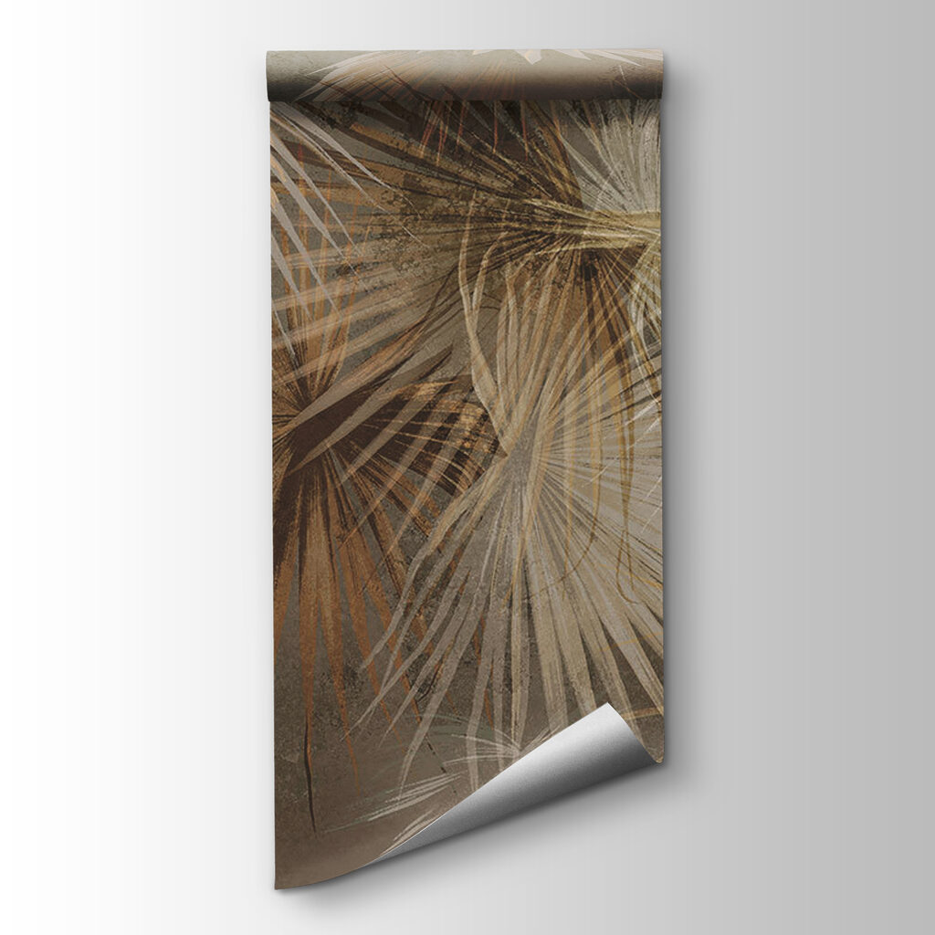 Tropical leaves in earthy tones Tropical leaves in earthy tones