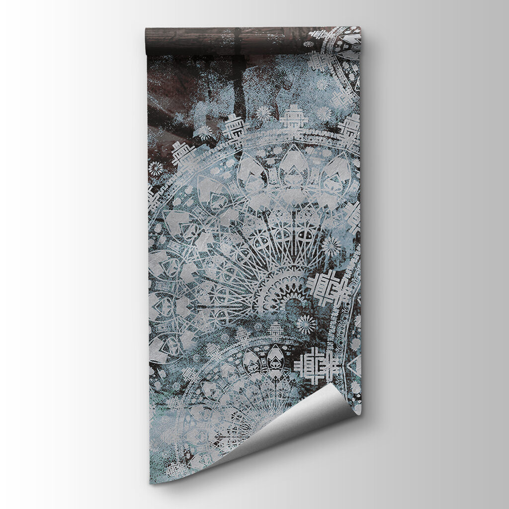 Abstract patterns in muted colors