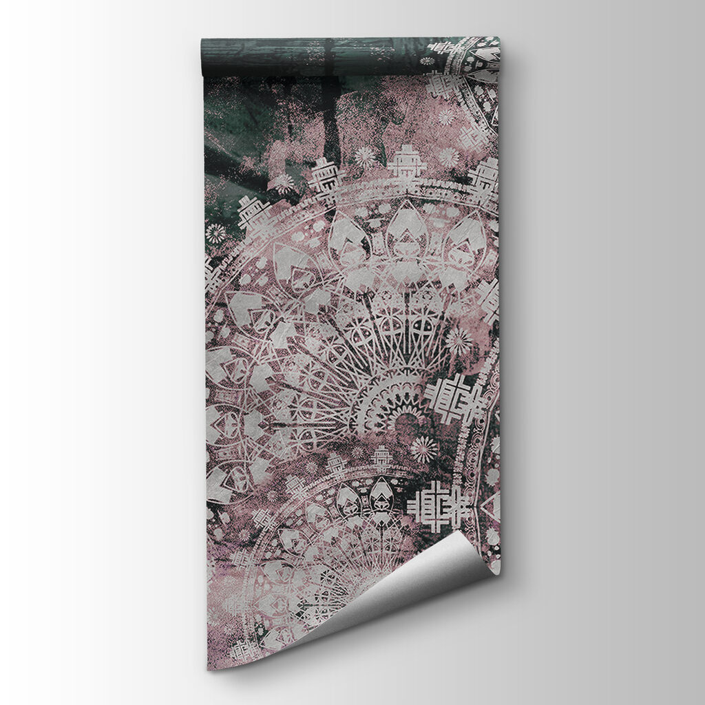 Intricate patterns in soft hues