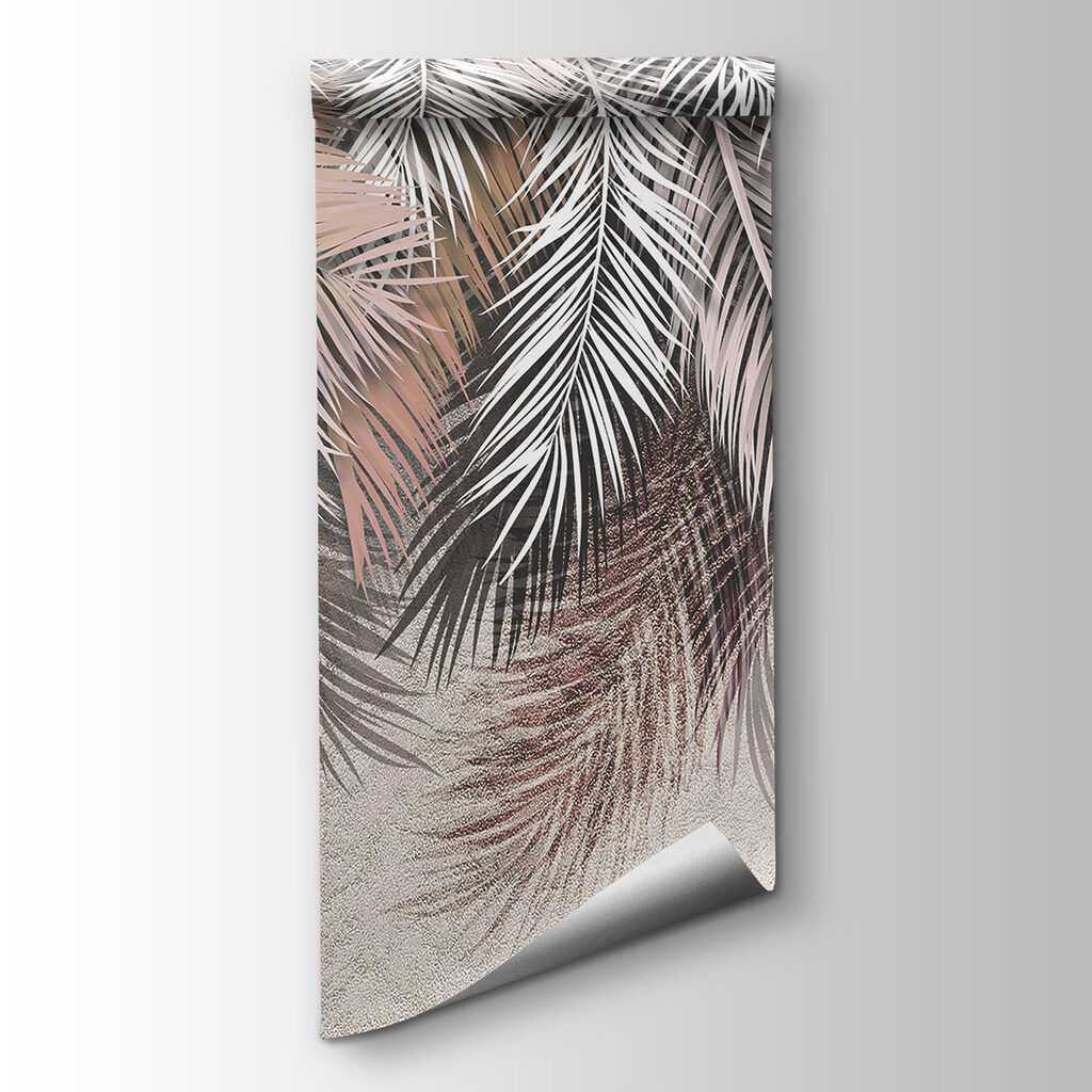 Group of palm leaves