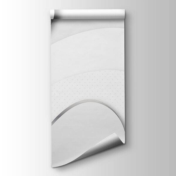 White and grey background