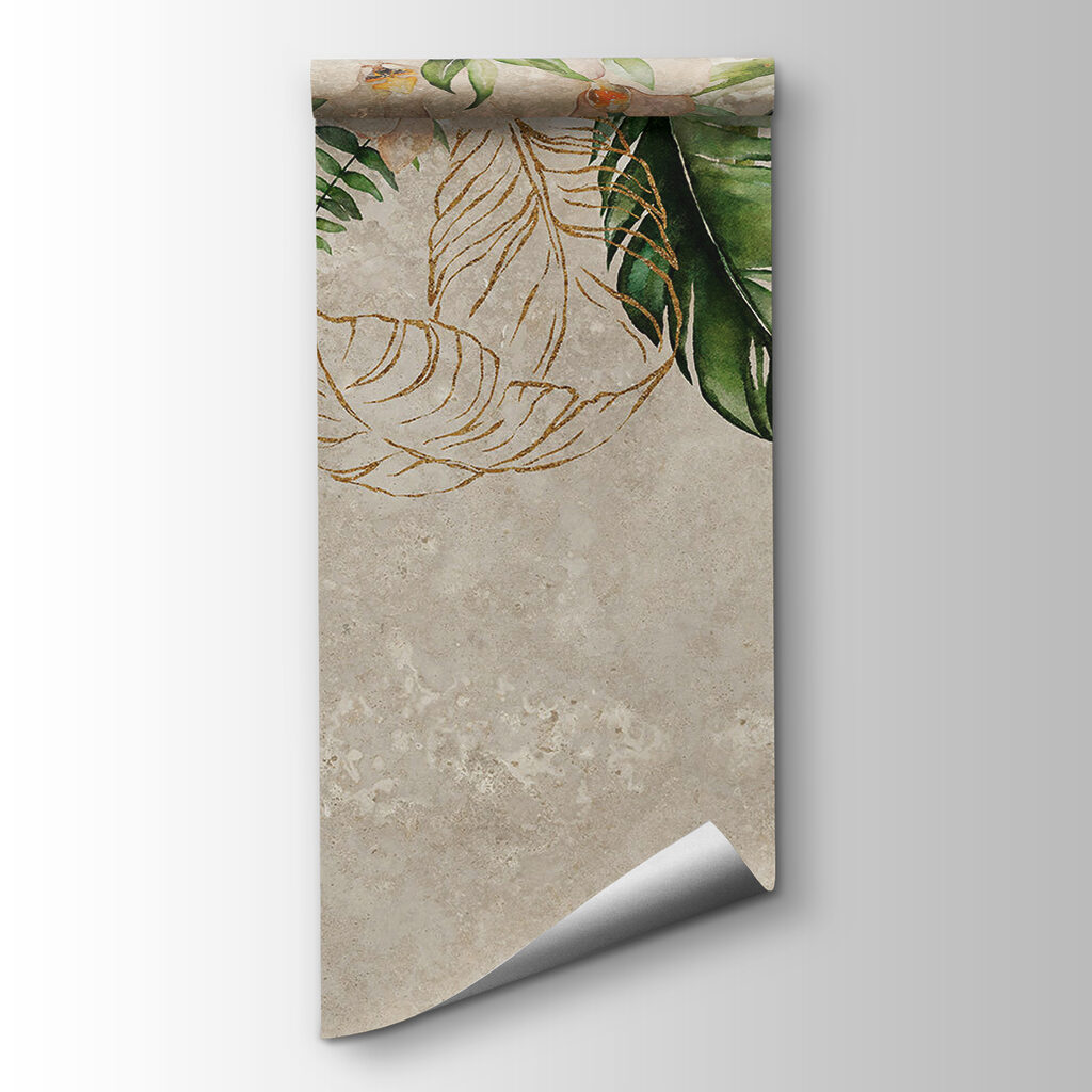 Elegant botanical design with soft hues