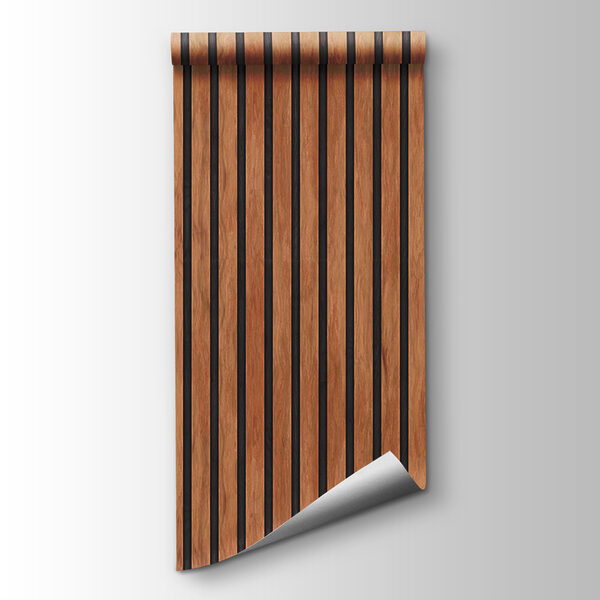 Elegant wooden vertical stripes background Elegant wooden vertical stripes background