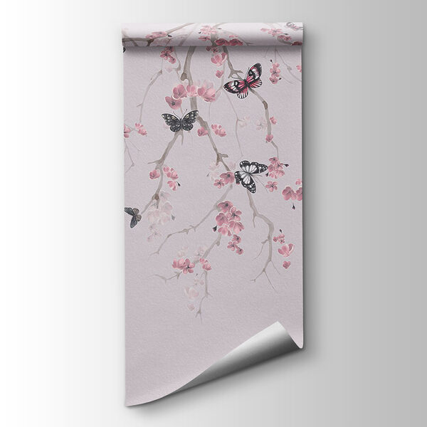 Butterflies on a tree branch Butterflies on a tree branch