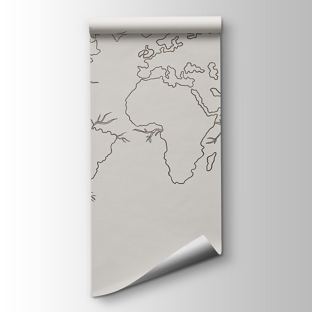 A map of the world
