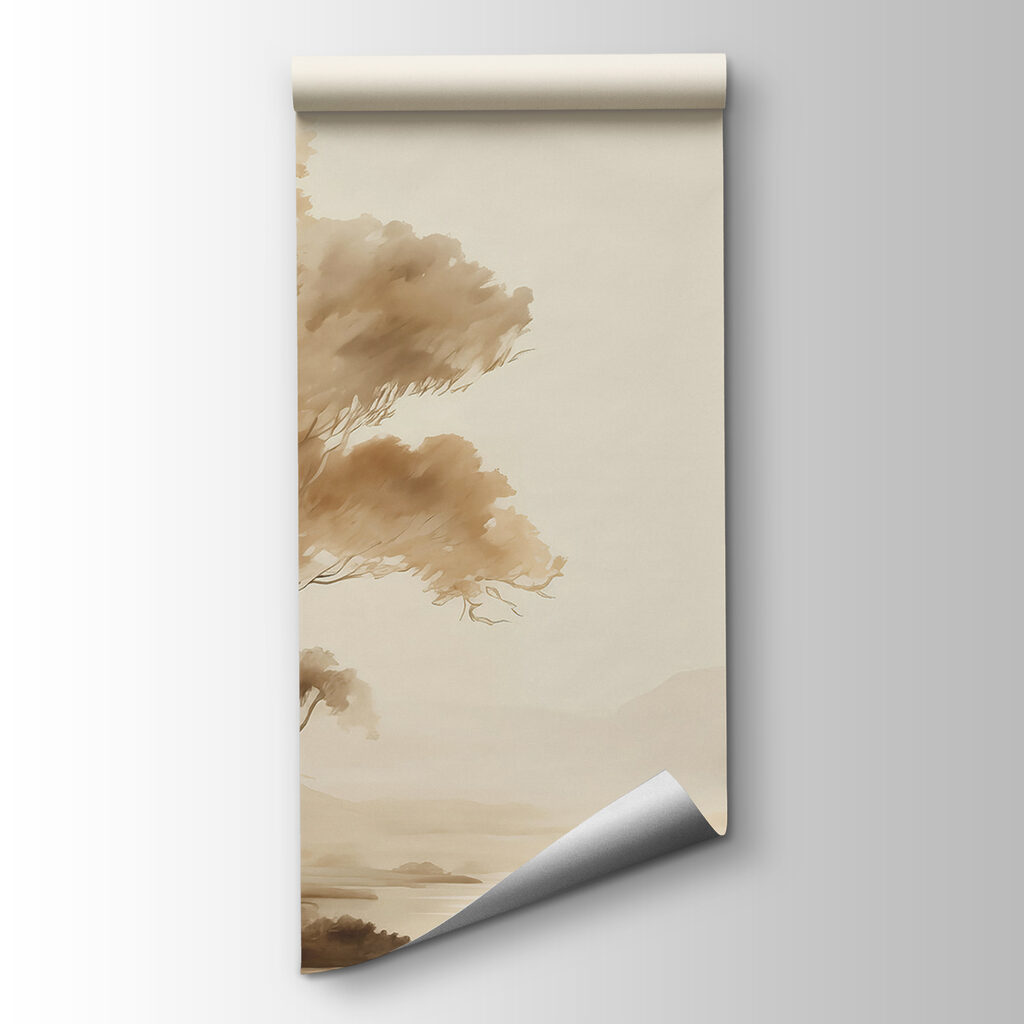 River with trees and grass