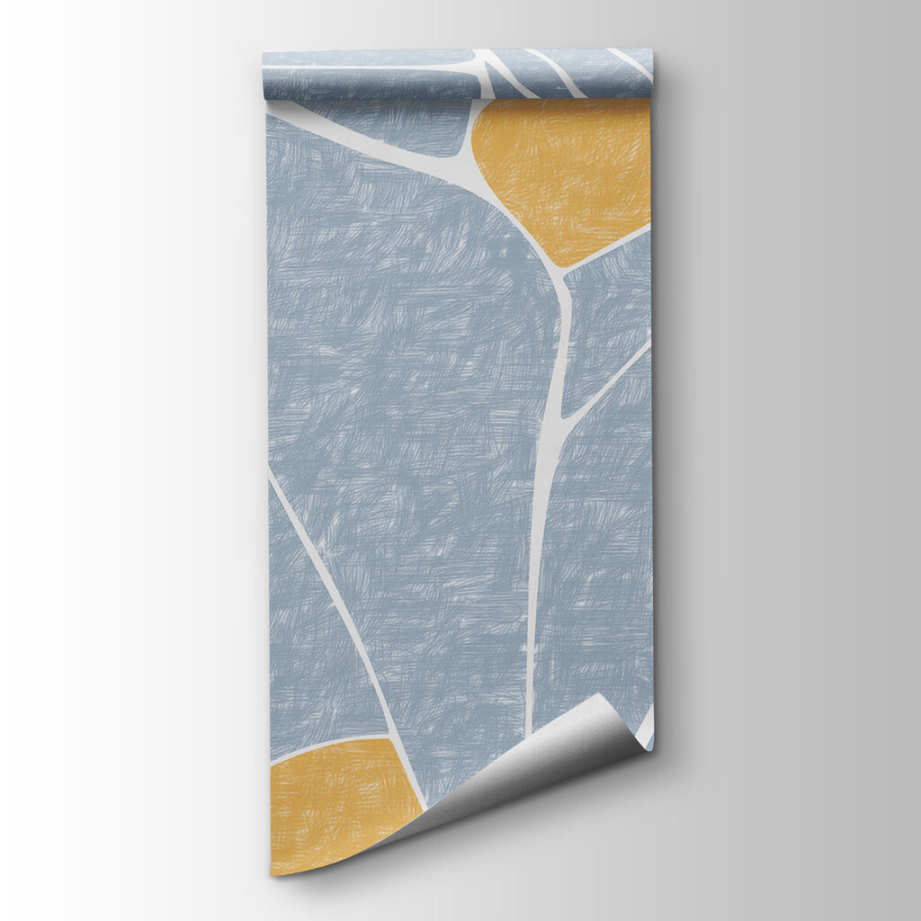 Blue and yellow pattern