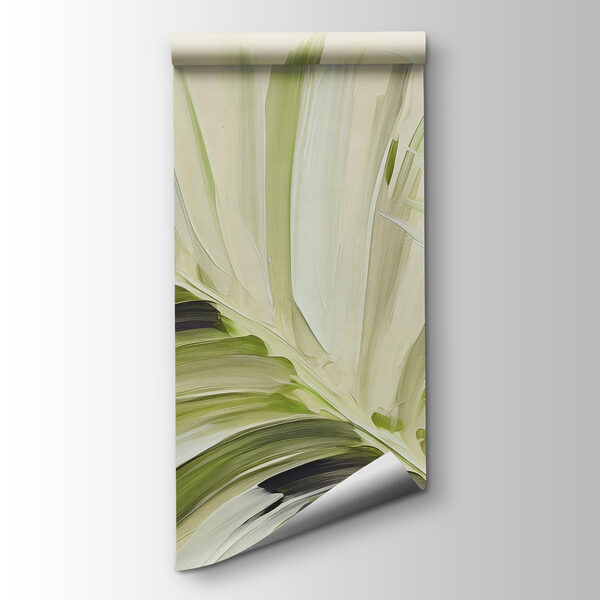 A close up of a leaf