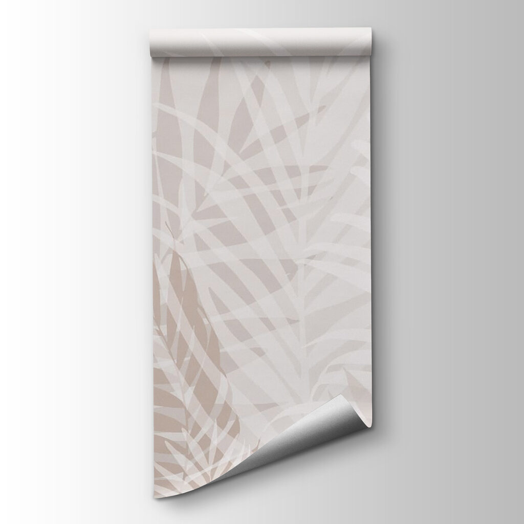 White and brown leaves