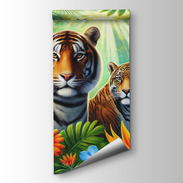 Group of animals in the jungle