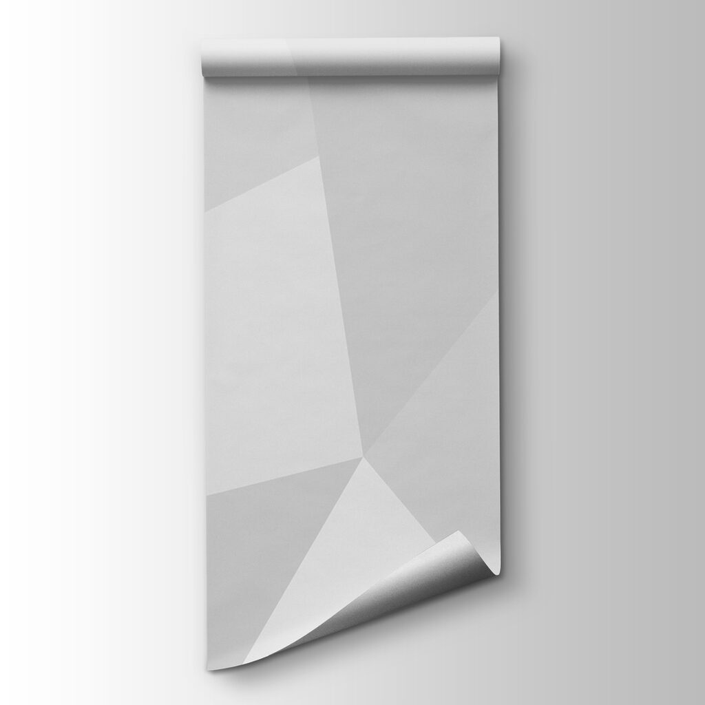 White and grey background