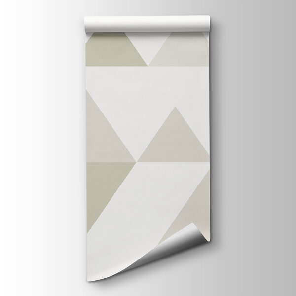 Group of triangles in a row