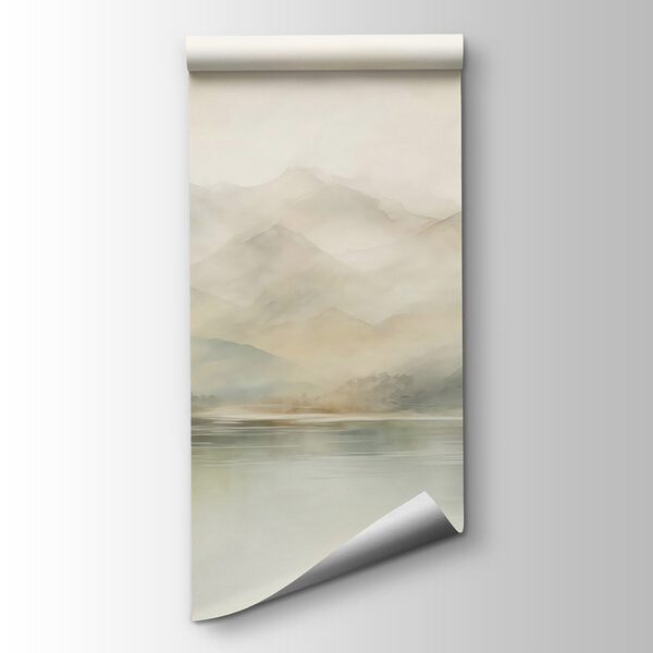 Water and mountains in the distance Water and mountains in the distance