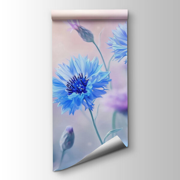 Group of blue flowers