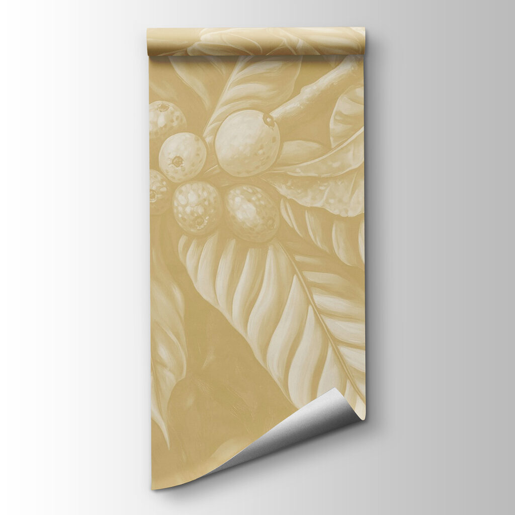 Lush foliage with round fruit clusters