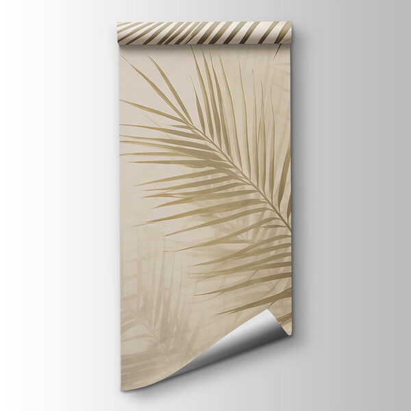 Soft leaves against a muted backdrop