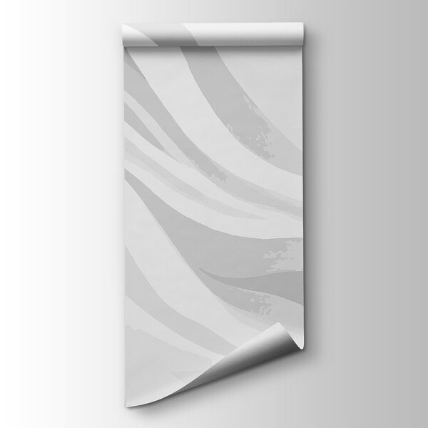 White and grey wavy background