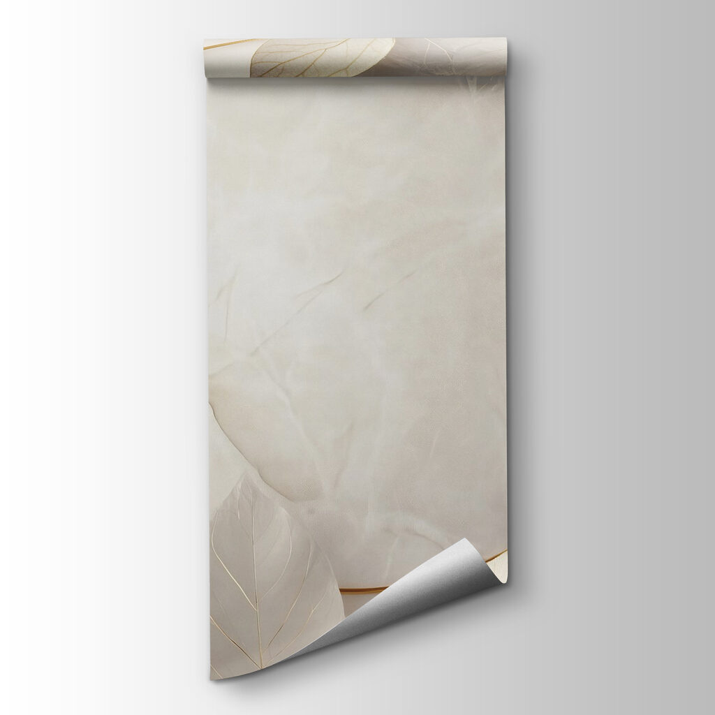 Elegant arrangement of soft leaves