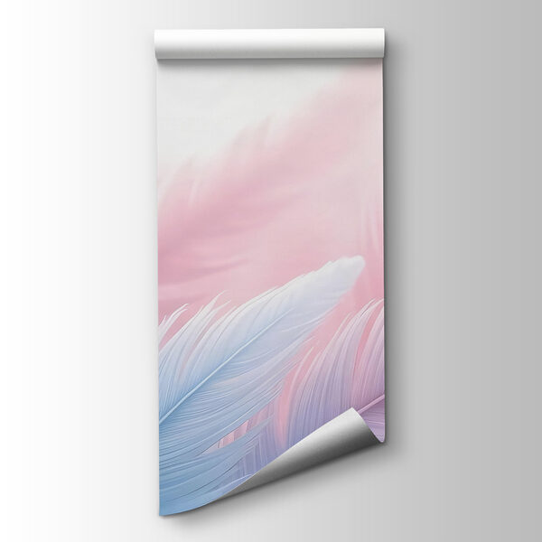 Group of feathers in light